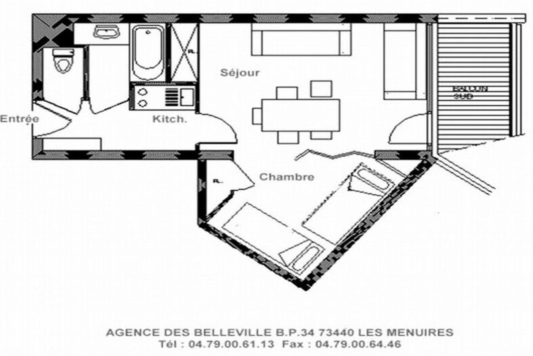 Residence Chaviere - Studio Lumineux - Ski Aux Pieds - Balcon Mae-2224 Saint-Martin-de-Belleville Exteriér fotografie